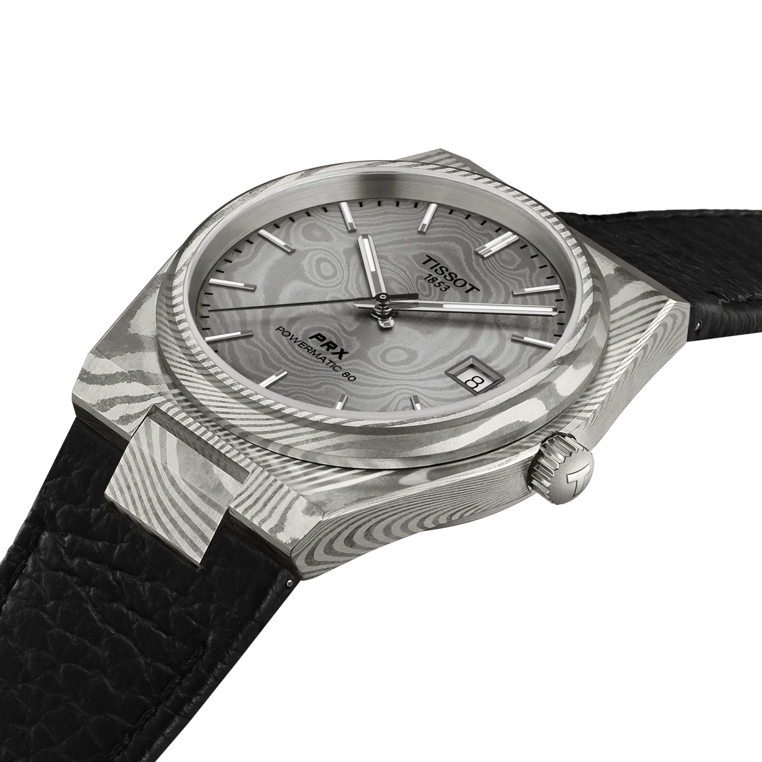 Tissot PRX Damaszenerstahl 38mm T137.807.96.081.00