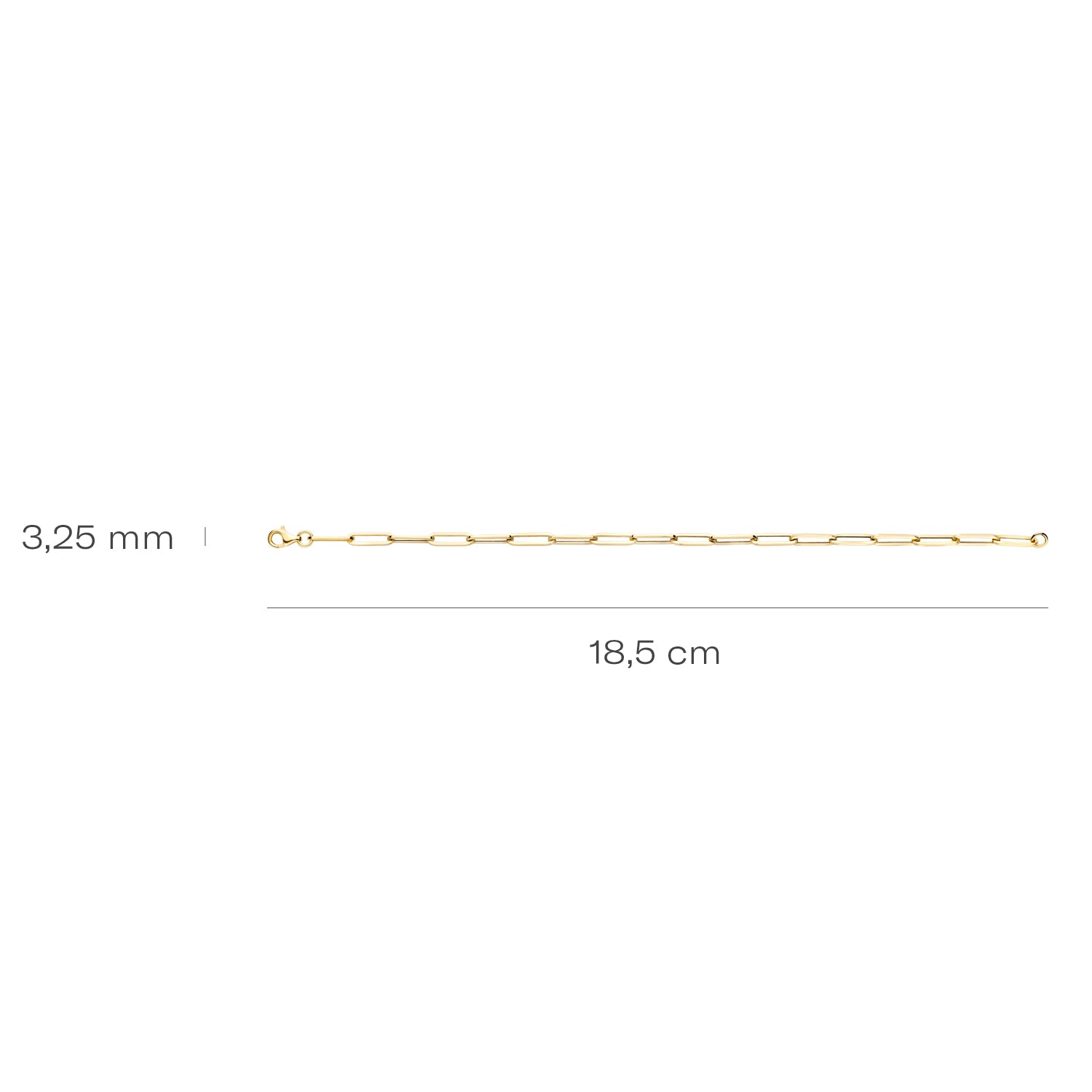 Solira Armband – 585er Gelbgold Kettenglieder