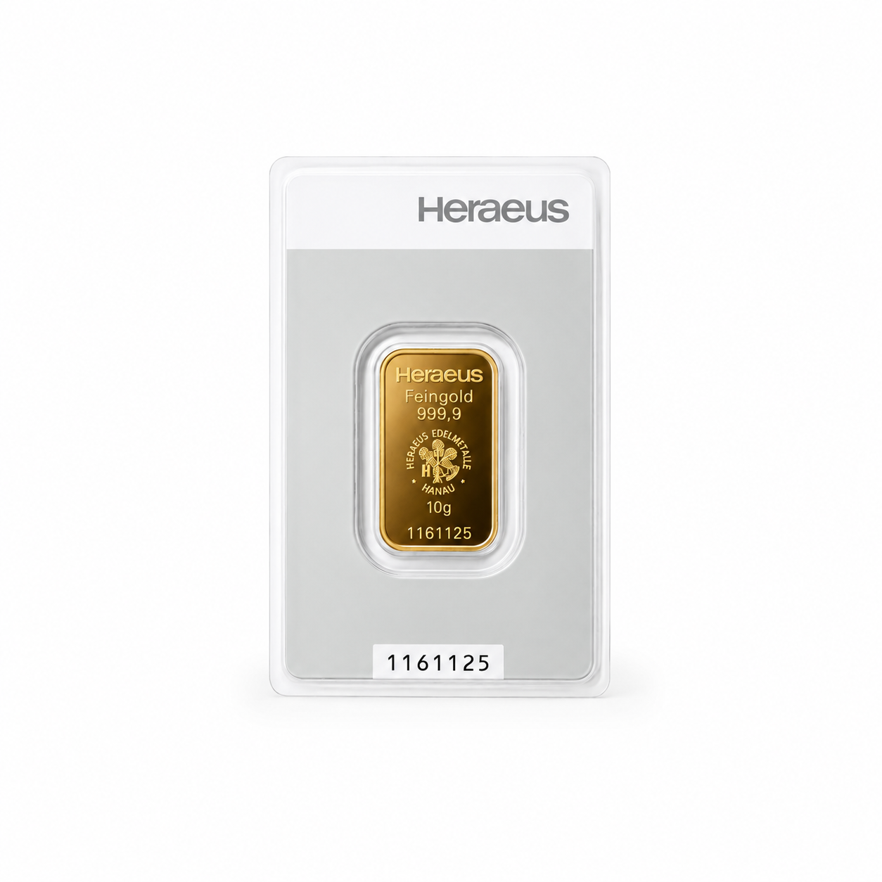 10 g Goldbarren 999,9 Feingold – Anlagegold