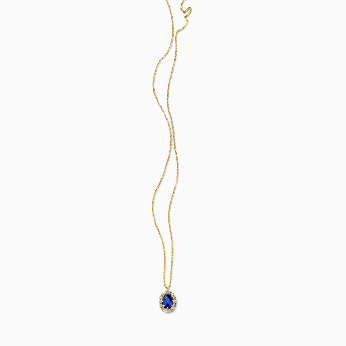 Jubiläumsangebot: AZURIA – Collier 585 Gelbgold mit Lab Grown Diamanten, 0,63 ct