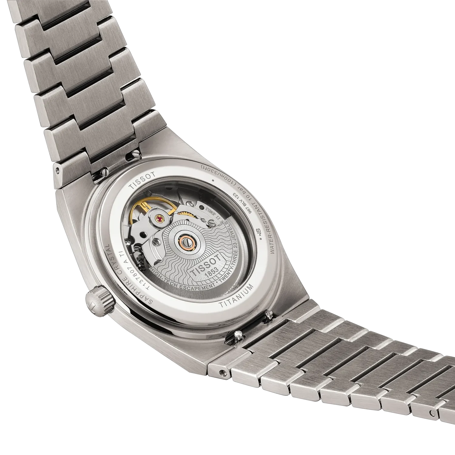 Tissot PRX Titanium 38 mm Anthrazit Titan – Ref. T1378074406100