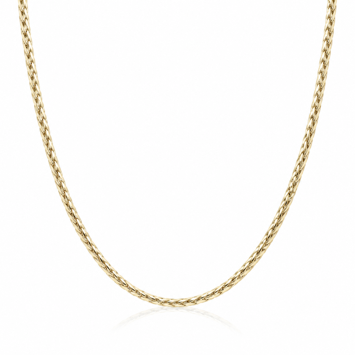 GIORO Melora Designkette aus 585 Gelbgold 45 cm