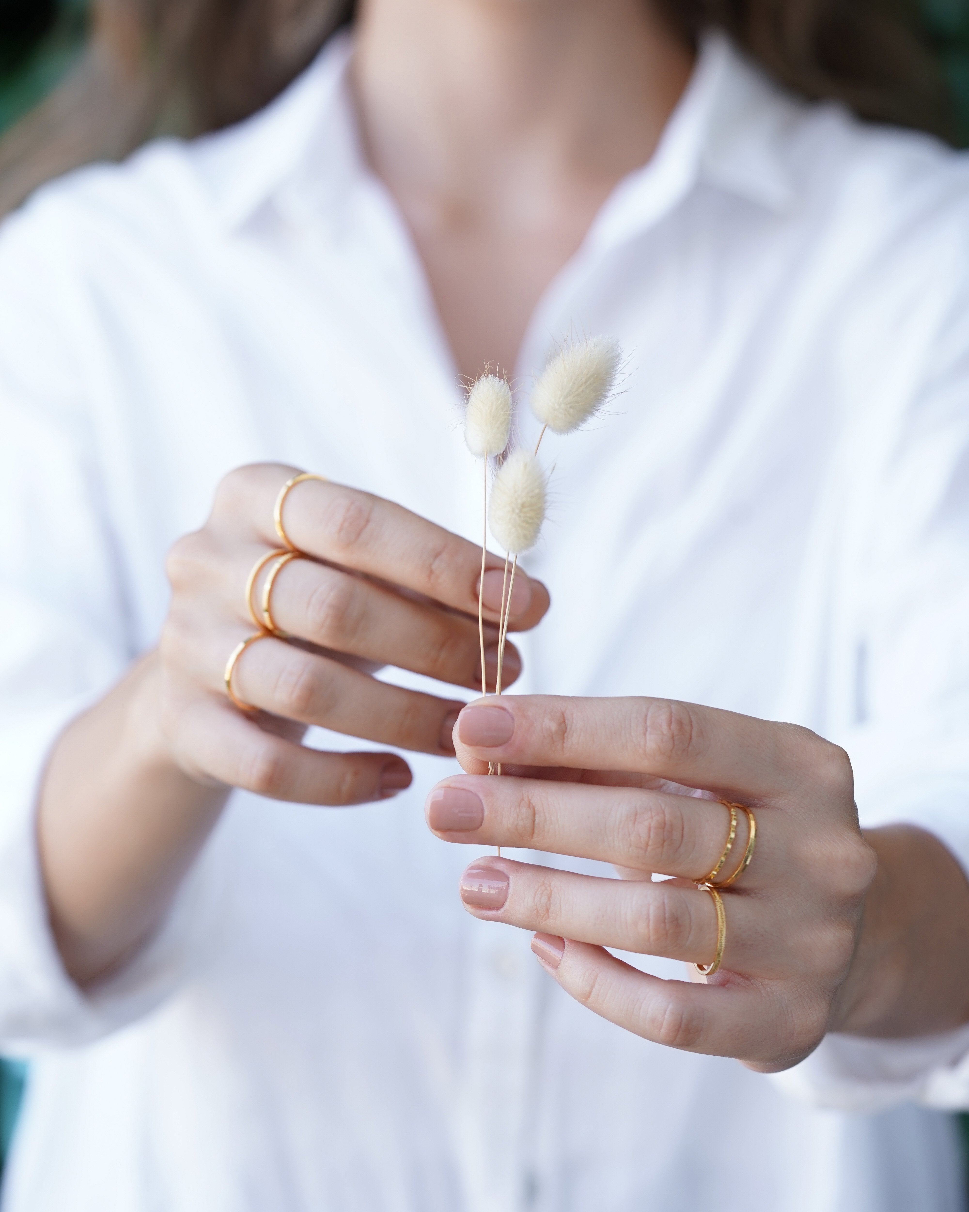 GIORO Charlotte 63 stacking ring / stacking ring in 585 rose gold