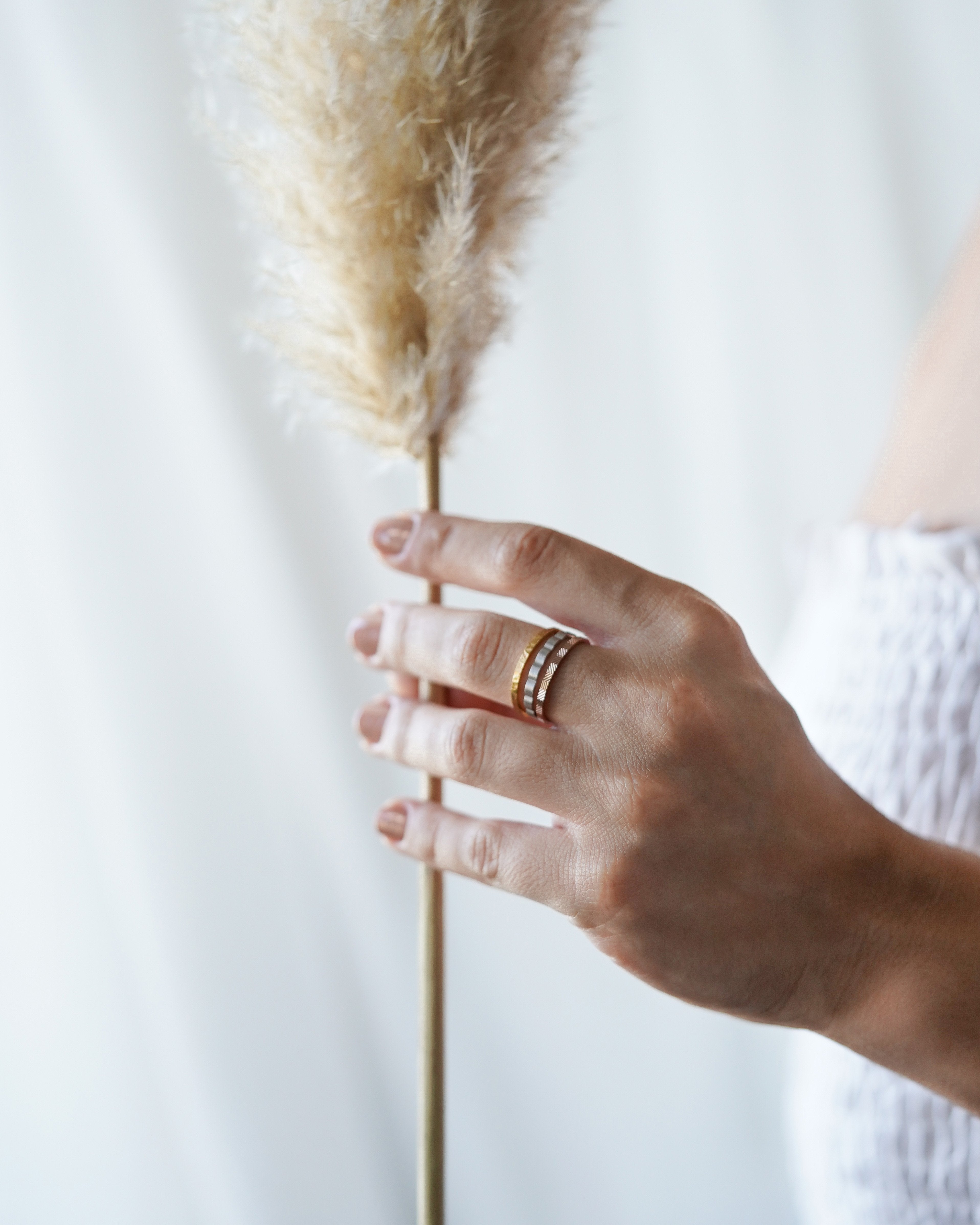 GIORO Charlotte 57 stacking ring / stacking ring in 585 gold