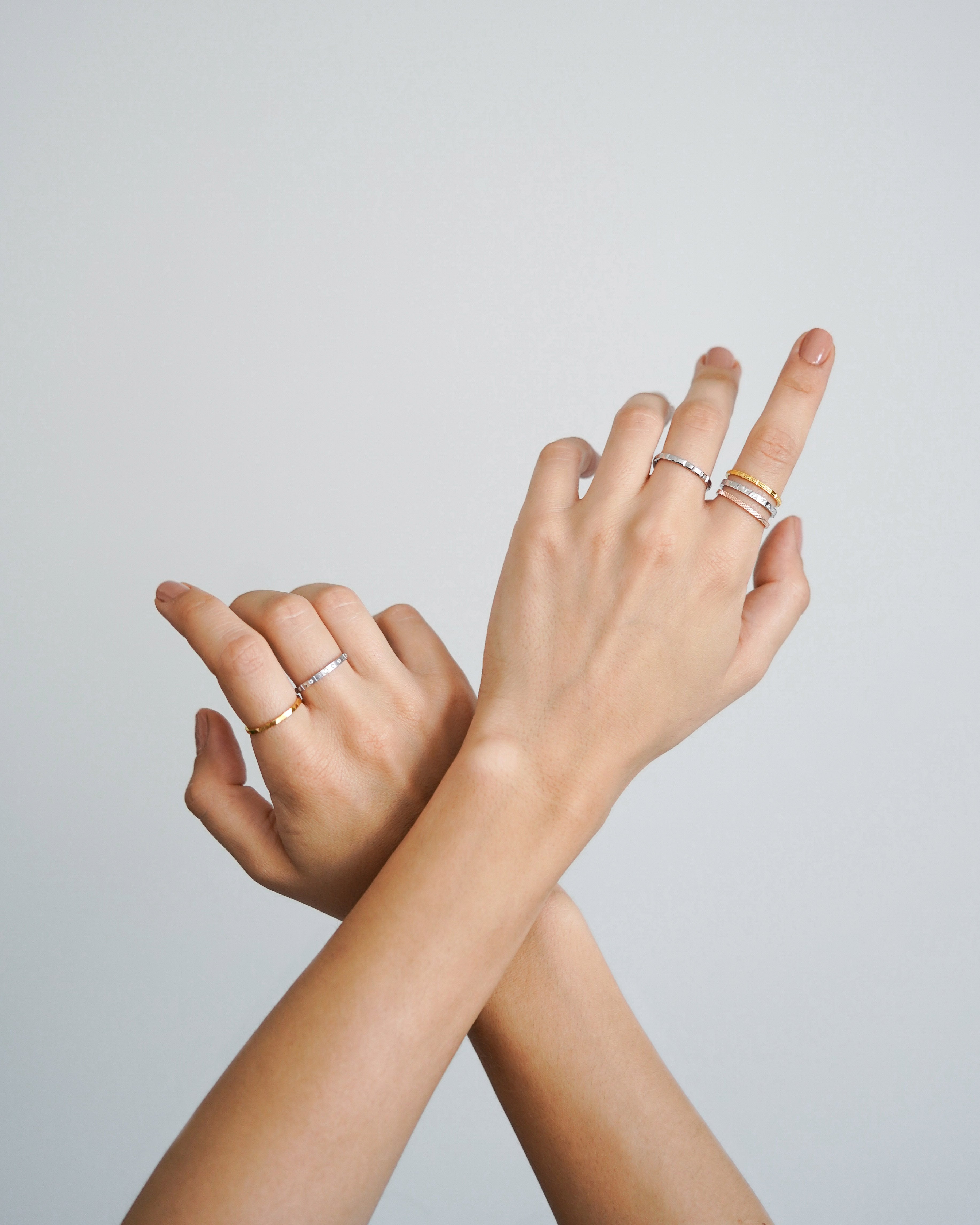 GIORO Charlotte 54 Vorsteckring -/ Stapelring in 585 Gold