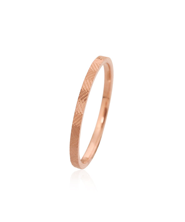 GIORO Charlotte 63 stacking ring / stacking ring in 585 rose gold