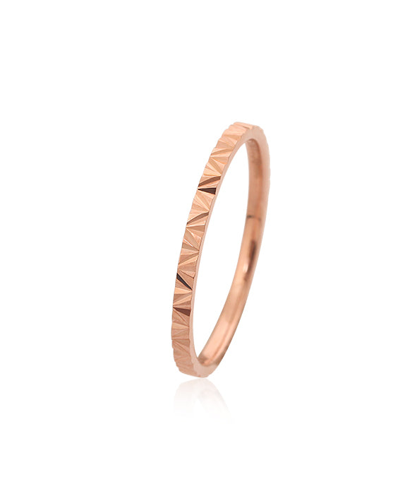 GIORO Charlotte 65 Vorsteckring -/ Stapelring in 585 Rosegold