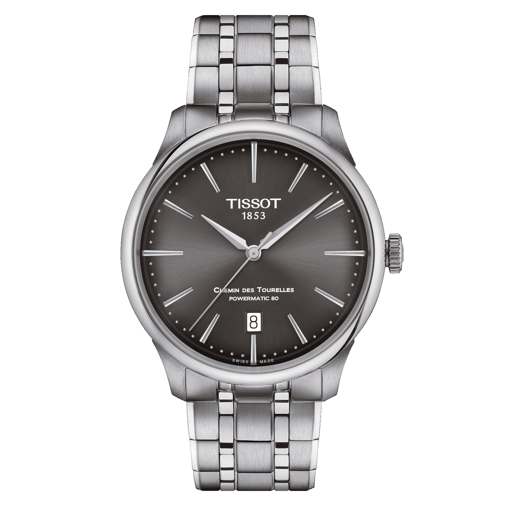 T1398071106100 Tissot Chemin des Tourelles Powermatic 80 39 mm