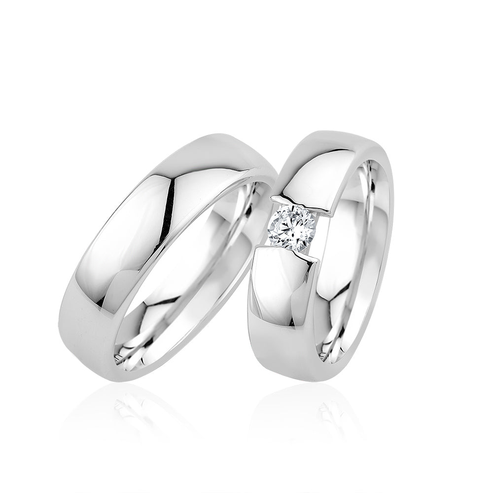 GIORO partner rings friendship rings 925 silver Alice 28