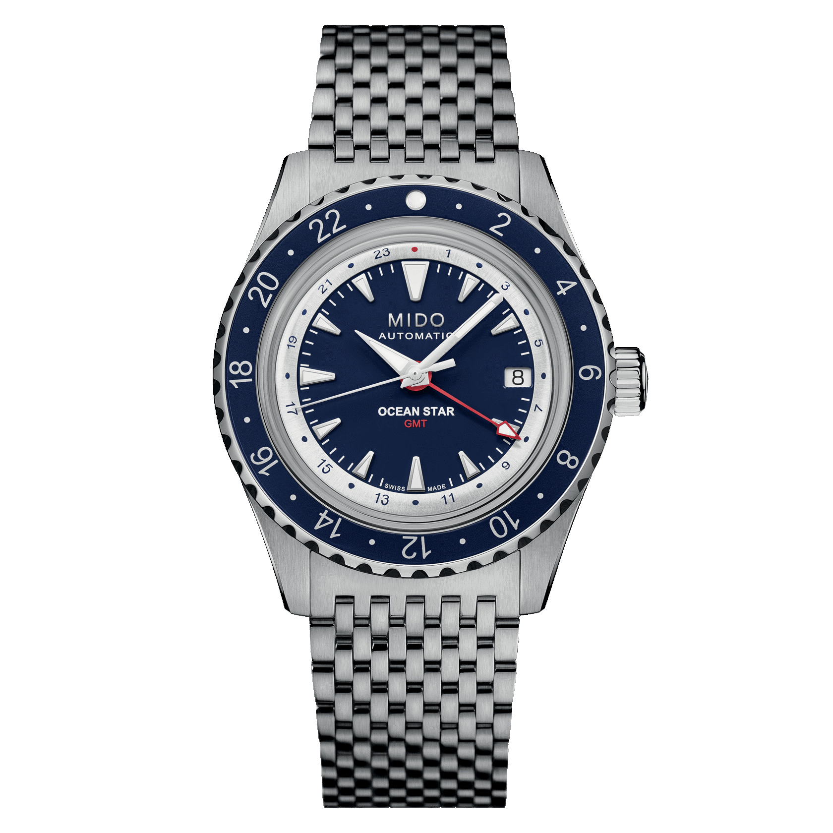 Mido M0268291804100 Special Edition (1 zusätzliches Band) Ocean Star GMT