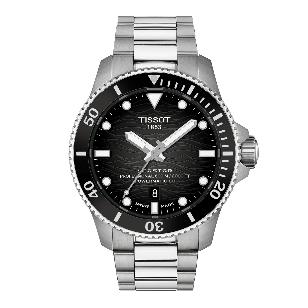 Tissot Seastar 2000 Professional 44 mm Grau Edelstahl Ref T1209071105100