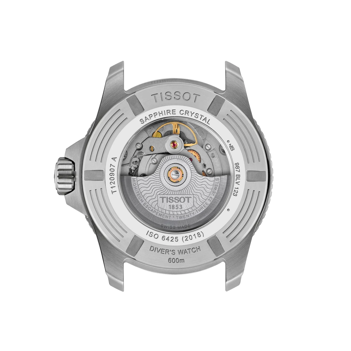 Tissot Seastar 2000 Professional 44 mm Grau Edelstahl – Ref. T1209071105100