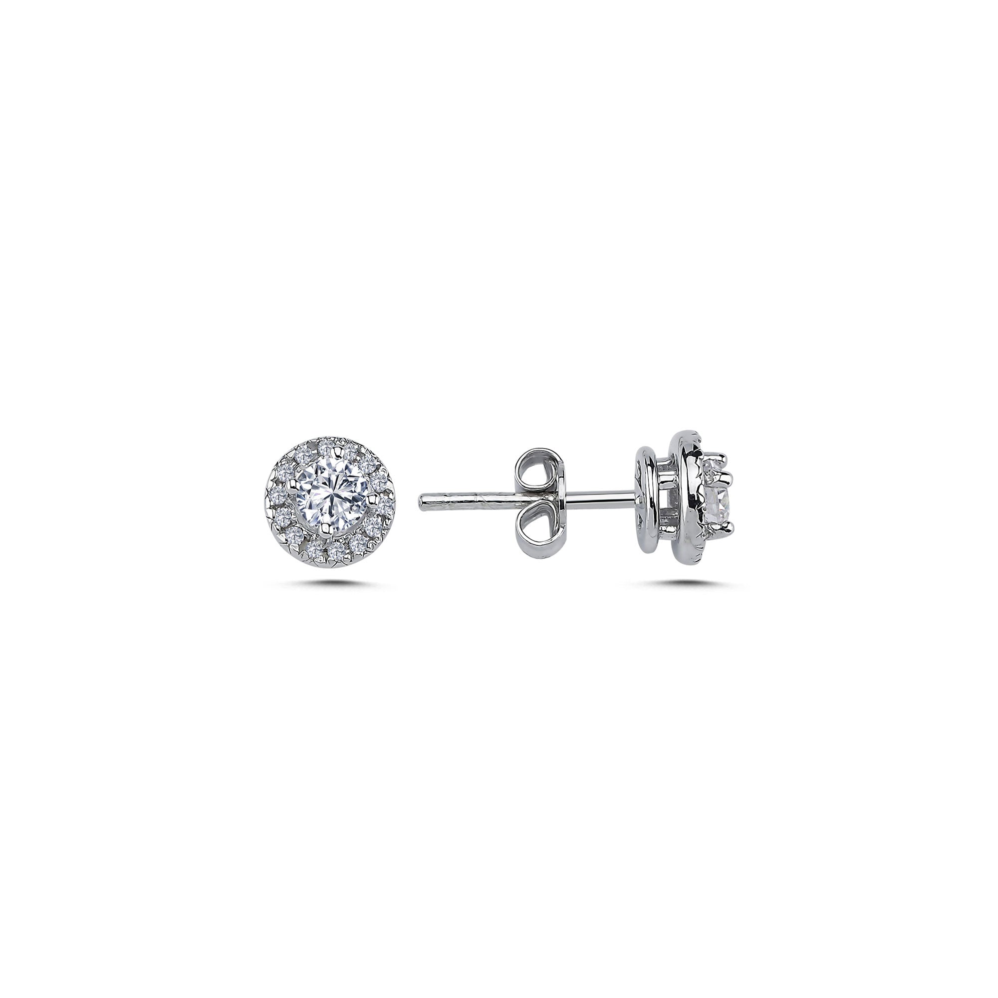 Carmela Diamant-Ohrstecker – Exklusive Weißgold Ohrringe mit Brillanten 0,28 ct