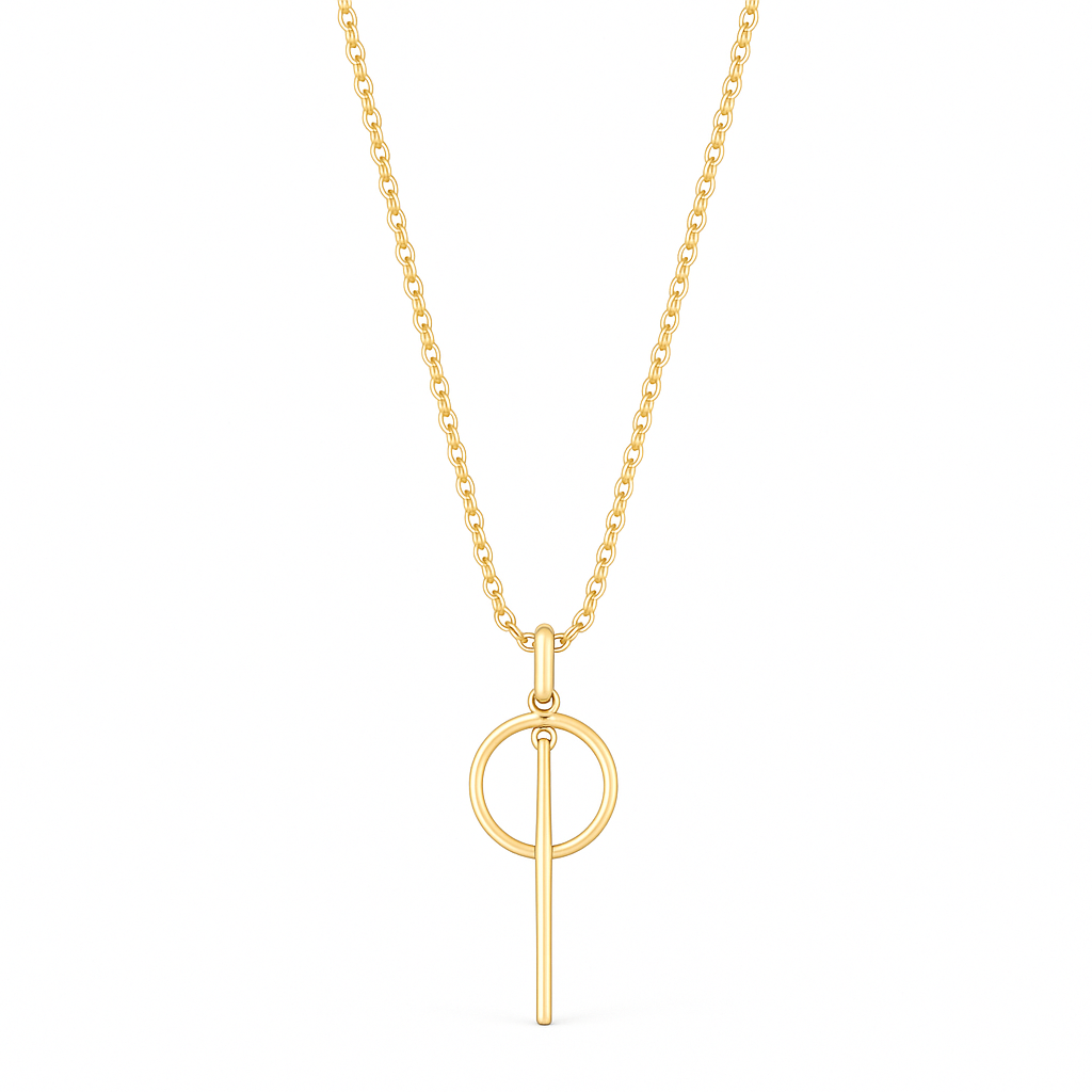 Navea 585er Goldkette – Modernes Kreis-Design von GIORO