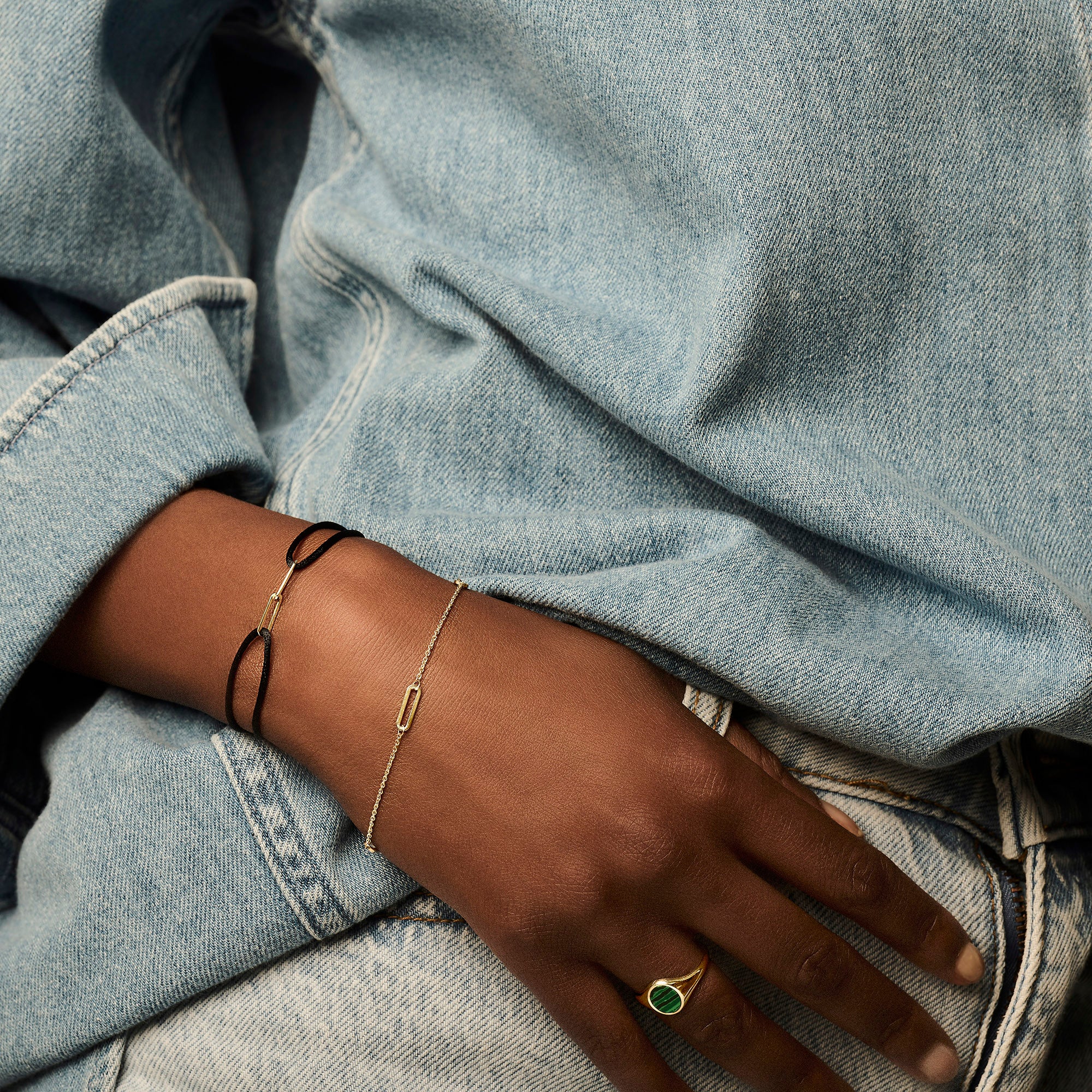 Armband Nara – Feine Eleganz in 585er Gelbgold