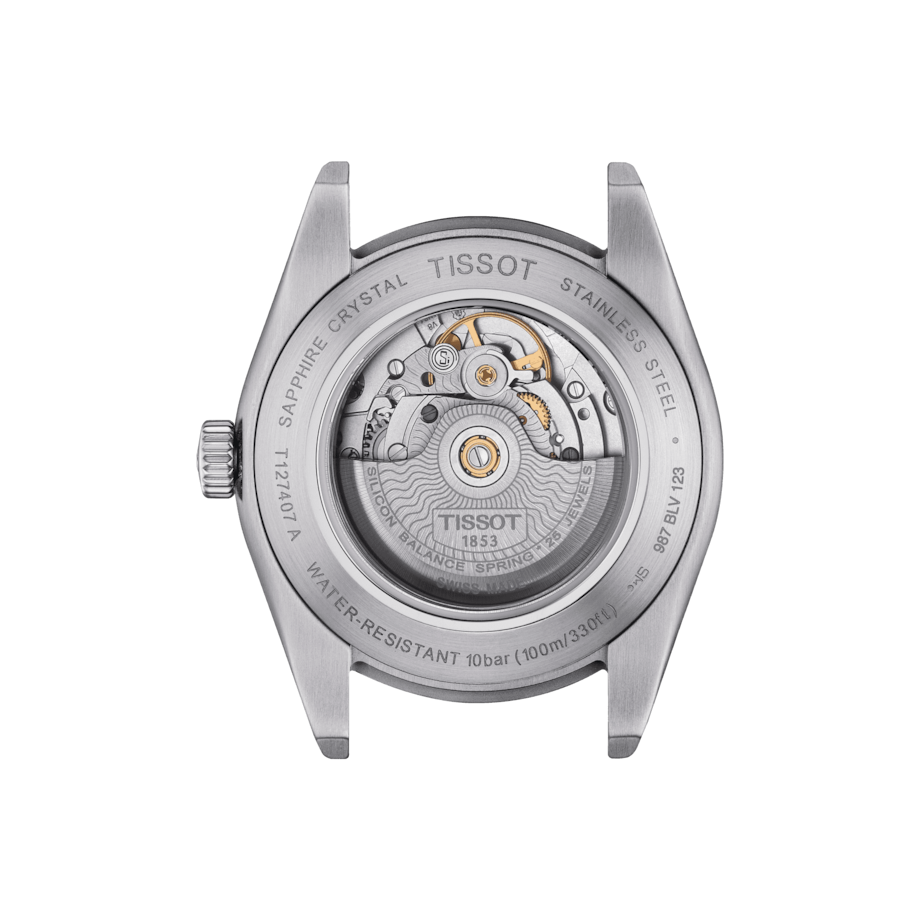 T1274071135100 Tissot Gentleman Powermatic 80 Silicium