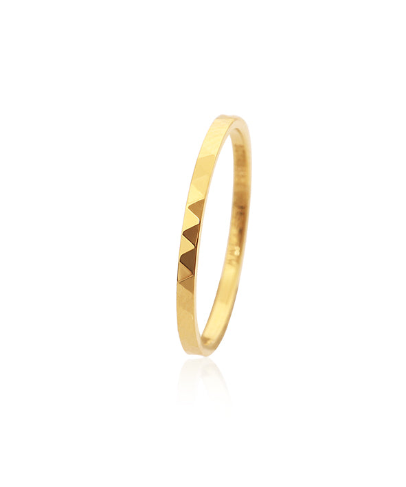 GIORO Charlotte 53 stacking ring / stacking ring in 585 gold