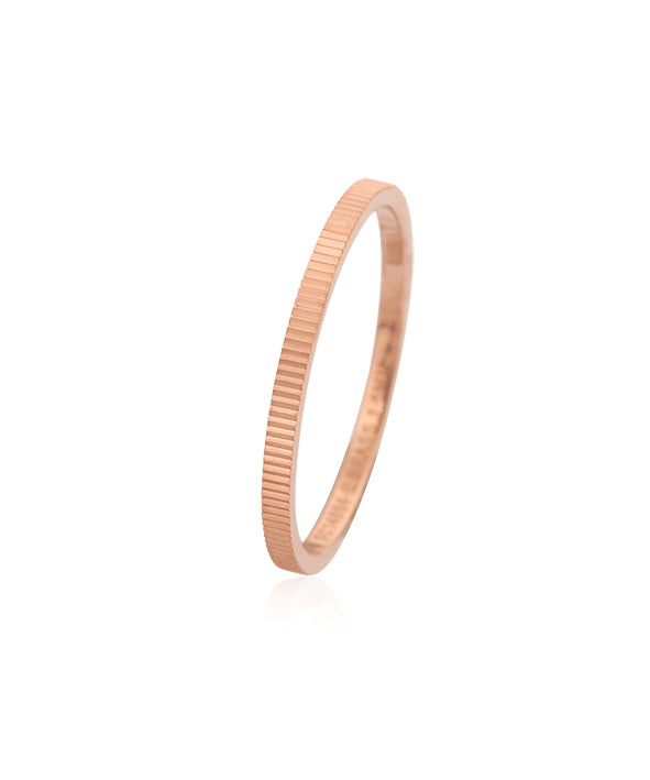 GIORO Charlotte 64 Vorsteckring -/ Stapelring in 585 Rosegold